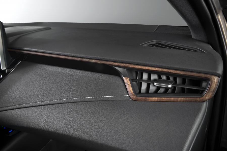 Детали интерьера Toyota Corolla Trek Hybrid 2019 года  (WW) (фото 14 из 17)